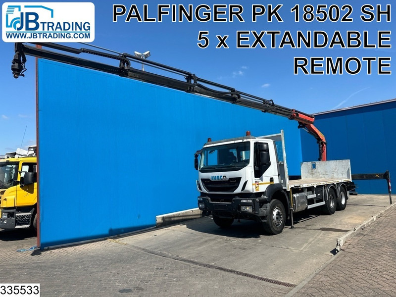 Iveco Trakker 360 6X4, EURO 6, Palfinger, Remote - Madelveok/ Platvormveok, Kraanaga veoauto: pilt 1 Iveco Trakker 360 6X4, EURO 6, Palfinger, Remote - Madelveok/ Platvormveok, Kraanaga veoauto: pilt 1