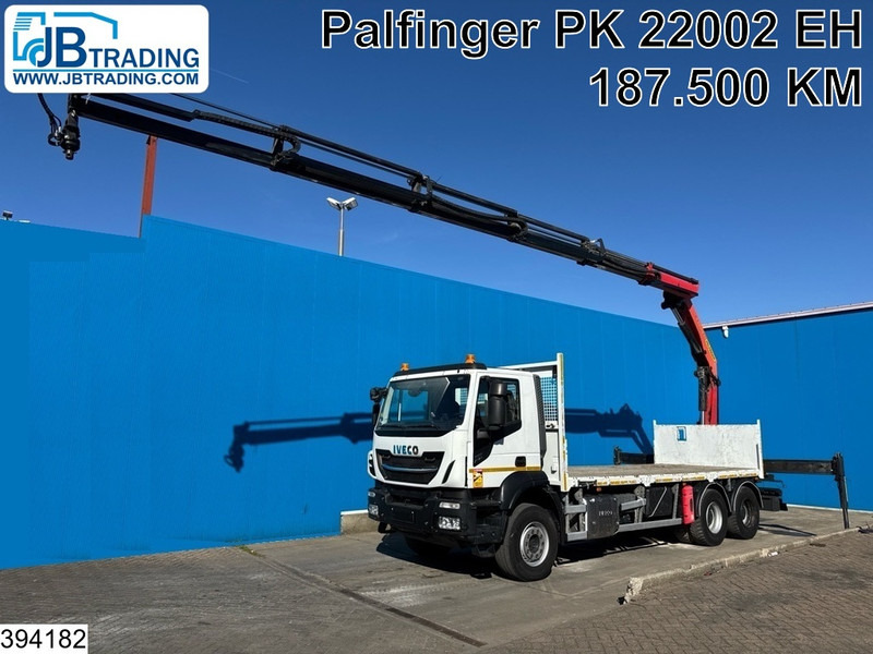 Iveco Trakker 360 6X4, EURO 6, Steel suspension, Palfinger - Madelveok/ Platvormveok, Kraanaga veoauto: pilt 1 Iveco Trakker 360 6X4, EURO 6, Steel suspension, Palfinger - Madelveok/ Platvormveok, Kraanaga veoauto: pilt 1