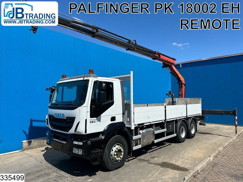 Iveco Trakker 360 6X4, EURO 6, Steel suspension, Palfinger - Madelveok/ Platvormveok, Kraanaga veoauto: pilt 1 Iveco Trakker 360 6X4, EURO 6, Steel suspension, Palfinger - Madelveok/ Platvormveok, Kraanaga veoauto: pilt 1