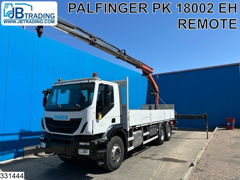 Iveco Trakker 360 6X4, EURO 6, Steel suspension, Palfinger - Madelveok/ Platvormveok, Kraanaga veoauto: pilt 1 Iveco Trakker 360 6X4, EURO 6, Steel suspension, Palfinger - Madelveok/ Platvormveok, Kraanaga veoauto: pilt 1
