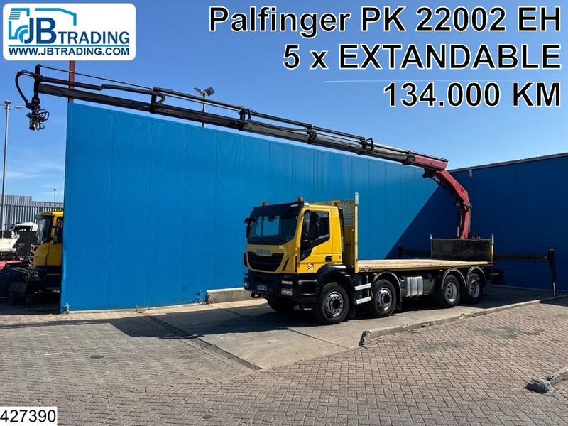 Iveco X-Way 480 8X4, EURO 6D, Retarder, Palfinger - Madelveok/ Platvormveok, Kraanaga veoauto: pilt 1 Iveco X-Way 480 8X4, EURO 6D, Retarder, Palfinger - Madelveok/ Platvormveok, Kraanaga veoauto: pilt 1