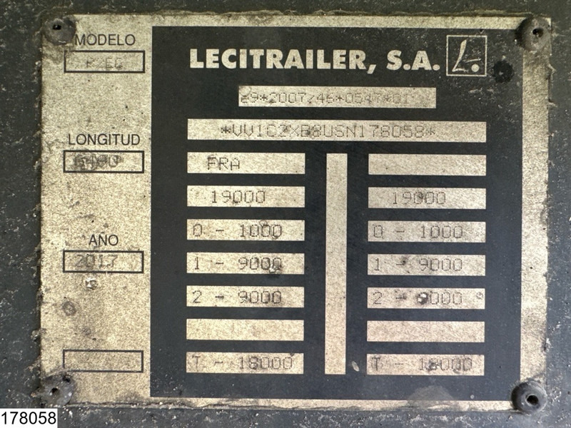 Lecitrailer Middenas Frigoblock EK 13 U - Külmikjärelhaagis: pilt 5 Lecitrailer Middenas Frigoblock EK 13 U - Külmikjärelhaagis: pilt 5