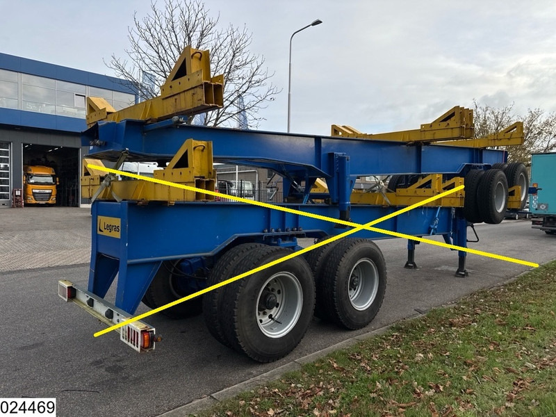 Legras Openlaadbak Wood transport, Steel suspension - Metsaveo poolhaagis: pilt 2 Legras Openlaadbak Wood transport, Steel suspension - Metsaveo poolhaagis: pilt 2