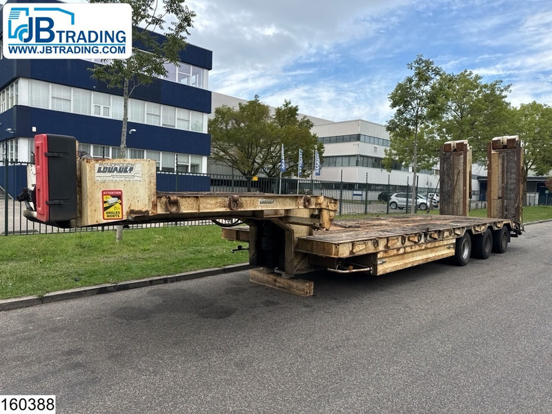 Louault Lowbed 34,000 kg, Steering axle, Hydraulic, Winch - Madal platvormpoolhaagis: pilt 1 Louault Lowbed 34,000 kg, Steering axle, Hydraulic, Winch - Madal platvormpoolhaagis: pilt 1