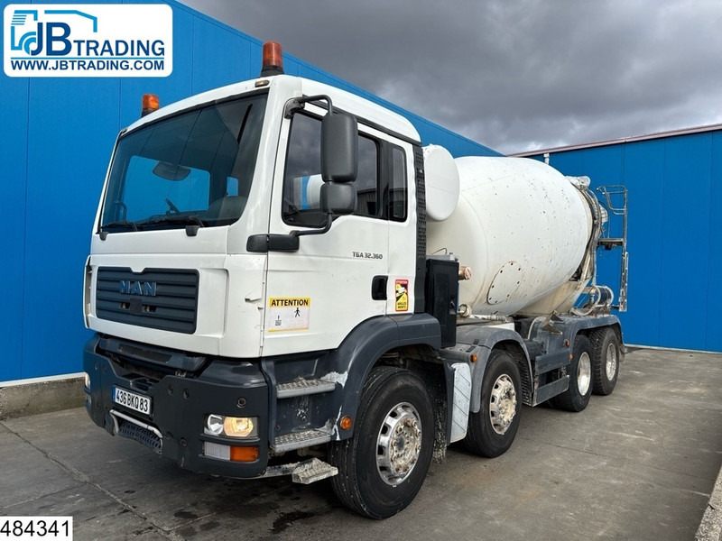 MAN TGA 32 360 8x4, Manual, CIFA 9m3 - Autobetoonisegisti: pilt 1 MAN TGA 32 360 8x4, Manual, CIFA 9m3 - Autobetoonisegisti: pilt 1