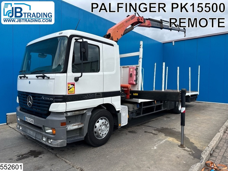 Mercedes-Benz Actros 1831 Palfinger, Remote, Manual - Madelveok/ Platvormveok, Kraanaga veoauto: pilt 1 Mercedes-Benz Actros 1831 Palfinger, Remote, Manual - Madelveok/ Platvormveok, Kraanaga veoauto: pilt 1
