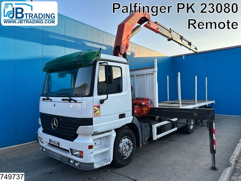 Mercedes-Benz Actros 2531 Palfinger PK23080, Remote - Madelveok/ Platvormveok, Kraanaga veoauto: pilt 1 Mercedes-Benz Actros 2531 Palfinger PK23080, Remote - Madelveok/ Platvormveok, Kraanaga veoauto: pilt 1