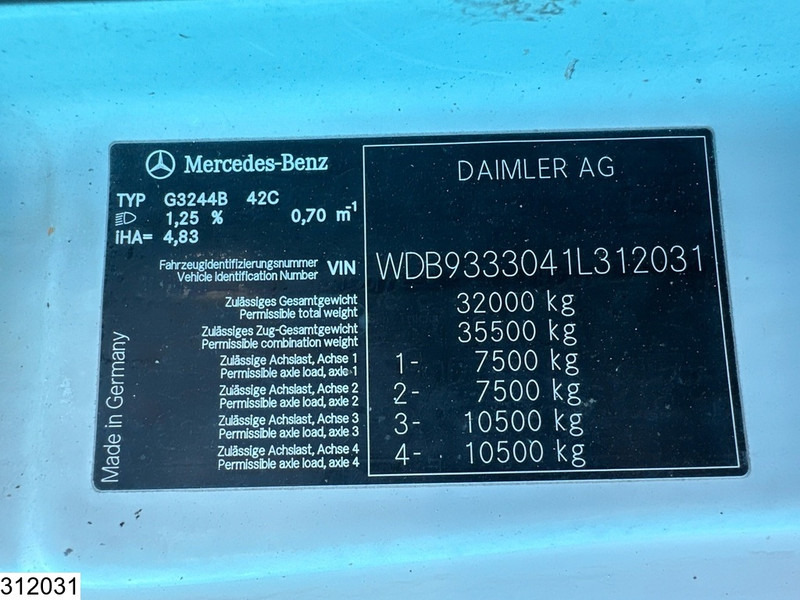 Mercedes-Benz Actros 3244 8x4, PUMI, Putzmeister, 24 MTR, Telligent 16 - Betoonipump: pilt 5 Mercedes-Benz Actros 3244 8x4, PUMI, Putzmeister, 24 MTR, Telligent 16 - Betoonipump: pilt 5
