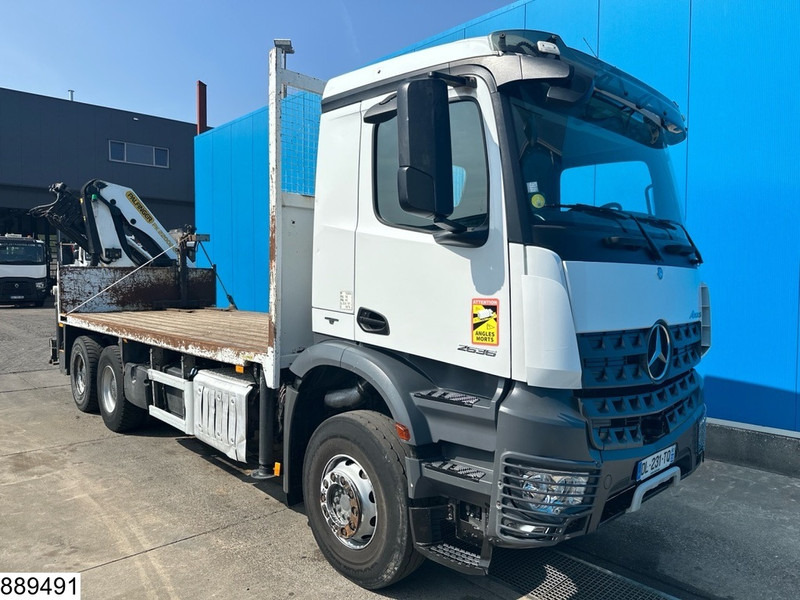 Mercedes-Benz Arocs 2636 6X4, EURO 6, Steel suspension, Palfinger - Madelveok/ Platvormveok, Kraanaga veoauto: pilt 3 Mercedes-Benz Arocs 2636 6X4, EURO 6, Steel suspension, Palfinger - Madelveok/ Platvormveok, Kraanaga veoauto: pilt 3