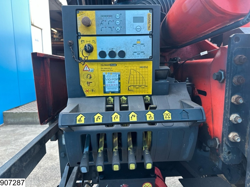 Madelveok/ Platvormveok, Kraanaga veoauto Mercedes-Benz Arocs 3240 8X4, EURO 6, Steel suspension, Palfinger: pilt 13