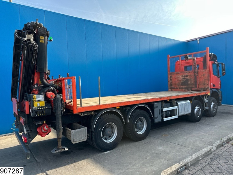 Mercedes-Benz Arocs 3240 8X4, EURO 6, Steel suspension, Palfinger - Madelveok/ Platvormveok, Kraanaga veoauto: pilt 2 Mercedes-Benz Arocs 3240 8X4, EURO 6, Steel suspension, Palfinger - Madelveok/ Platvormveok, Kraanaga veoauto: pilt 2