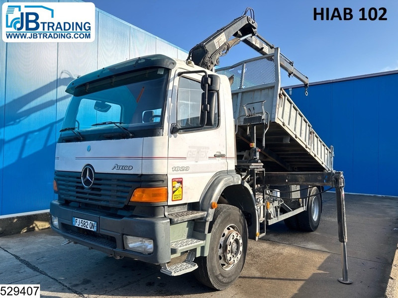 Mercedes-Benz Atego 1828 Manual, Steel Suspension, HIAB - Kallurauto, Kraanaga veoauto: pilt 1 Mercedes-Benz Atego 1828 Manual, Steel Suspension, HIAB - Kallurauto, Kraanaga veoauto: pilt 1