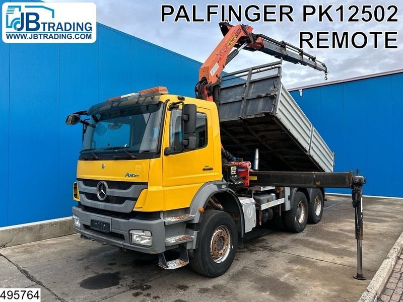 Mercedes-Benz Axor 2629 EURO 5, Palfinger, Remote, Steel - Kallurauto, Kraanaga veoauto: pilt 1 Mercedes-Benz Axor 2629 EURO 5, Palfinger, Remote, Steel - Kallurauto, Kraanaga veoauto: pilt 1