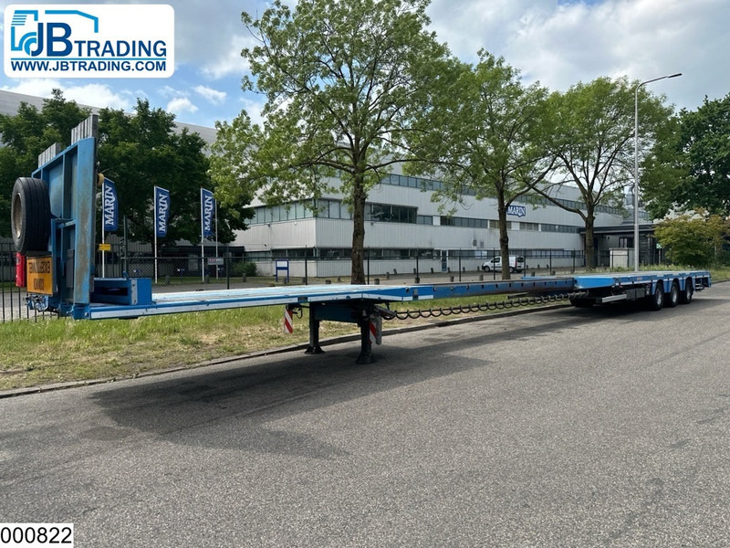 Nooteboom open laadbak 48.000 KG, 19,9 mtr, Steering axle - Platvorm/ Madelpoolhaagis: pilt 1 Nooteboom open laadbak 48.000 KG, 19,9 mtr, Steering axle - Platvorm/ Madelpoolhaagis: pilt 1