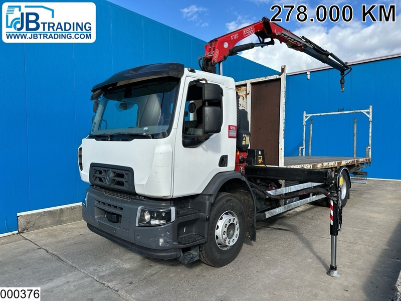 Renault C 320 EURO 6, Fassi, Remote - Madelveok/ Platvormveok, Kraanaga veoauto: pilt 1 Renault C 320 EURO 6, Fassi, Remote - Madelveok/ Platvormveok, Kraanaga veoauto: pilt 1