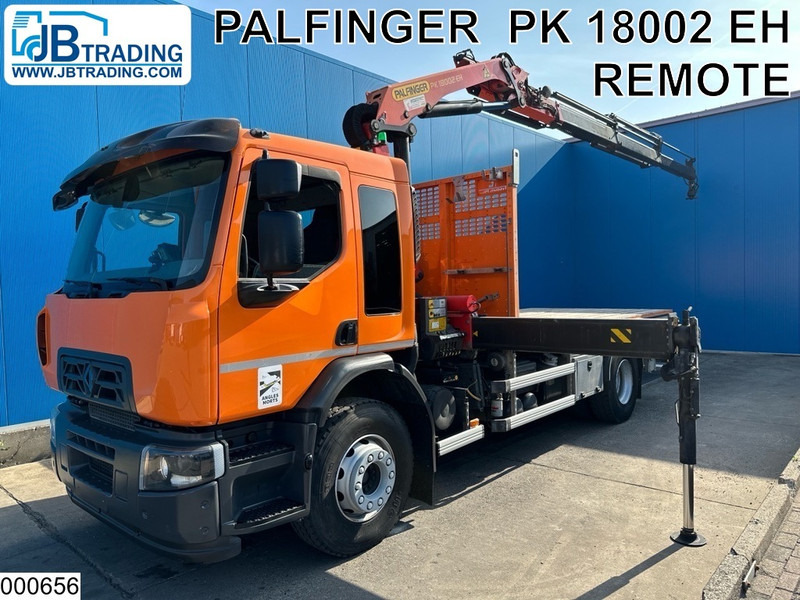 Renault C 320 EURO 6, Steel suspension, Palfinger - Madelveok/ Platvormveok, Kraanaga veoauto: pilt 1 Renault C 320 EURO 6, Steel suspension, Palfinger - Madelveok/ Platvormveok, Kraanaga veoauto: pilt 1