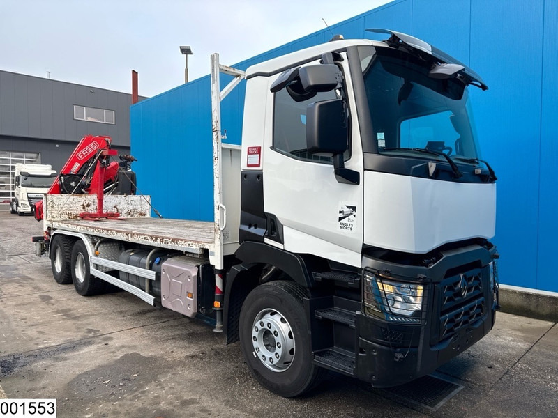 Renault C 380 6x4, EURO 6, Fassi, Steel suspension, Remote - Madelveok/ Platvormveok, Kraanaga veoauto: pilt 3 Renault C 380 6x4, EURO 6, Fassi, Steel suspension, Remote - Madelveok/ Platvormveok, Kraanaga veoauto: pilt 3
