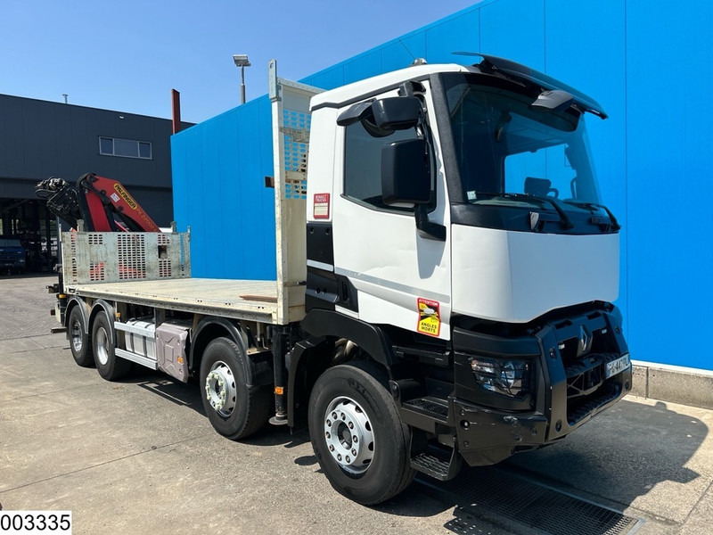 Renault C 430 8X4, EURO 6, Steel suspension, Palfinger - Madelveok/ Platvormveok, Kraanaga veoauto: pilt 3 Renault C 430 8X4, EURO 6, Steel suspension, Palfinger - Madelveok/ Platvormveok, Kraanaga veoauto: pilt 3
