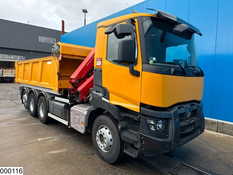 Renault C 430 8x4, EURO 6, HMF, Garnier - Kallurauto, Kraanaga veoauto: pilt 3 Renault C 430 8x4, EURO 6, HMF, Garnier - Kallurauto, Kraanaga veoauto: pilt 3