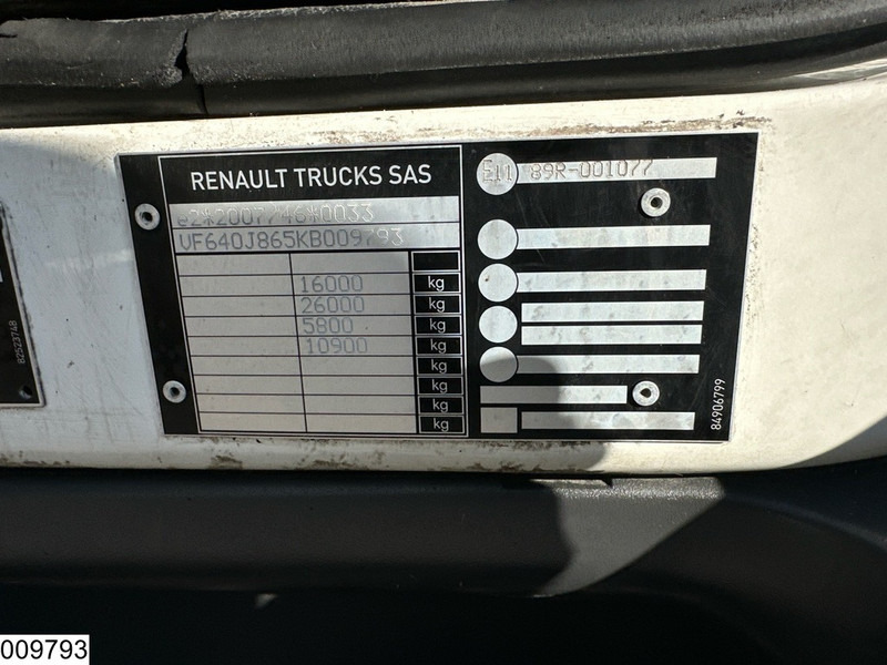 Konteinerveduk/ Tõstukiga veoauto Renault D 16 280 EURO 6, BDF, Combi: pilt 7