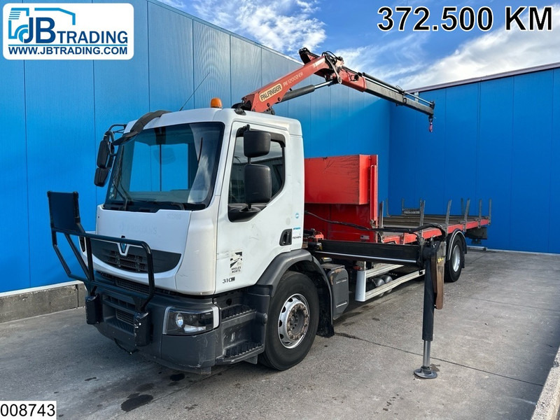 Renault Premium 310 Dxi EURO 5, Palfinger, Manual transmission - Madelveok/ Platvormveok, Kraanaga veoauto: pilt 1 Renault Premium 310 Dxi EURO 5, Palfinger, Manual transmission - Madelveok/ Platvormveok, Kraanaga veoauto: pilt 1