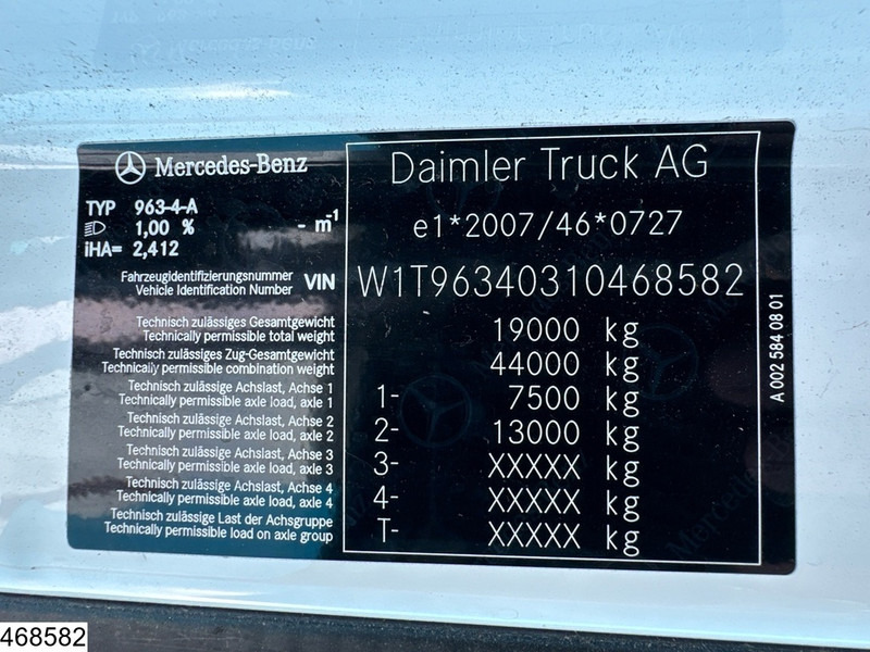 Mercedes-Benz Actros 1845 EURO 6, Standairco, Mirrorcams, New tyres liising Mercedes-Benz Actros 1845 EURO 6, Standairco, Mirrorcams, New tyres: pilt 8