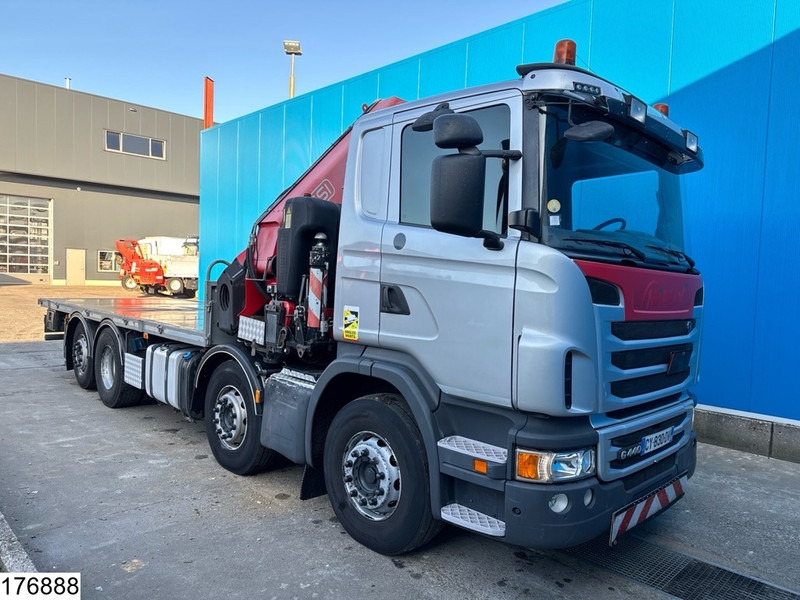 Scania G 440 8x2, EURO 5, Fassi, Retarder, Remote - Madelveok/ Platvormveok, Kraanaga veoauto: pilt 3 Scania G 440 8x2, EURO 5, Fassi, Retarder, Remote - Madelveok/ Platvormveok, Kraanaga veoauto: pilt 3