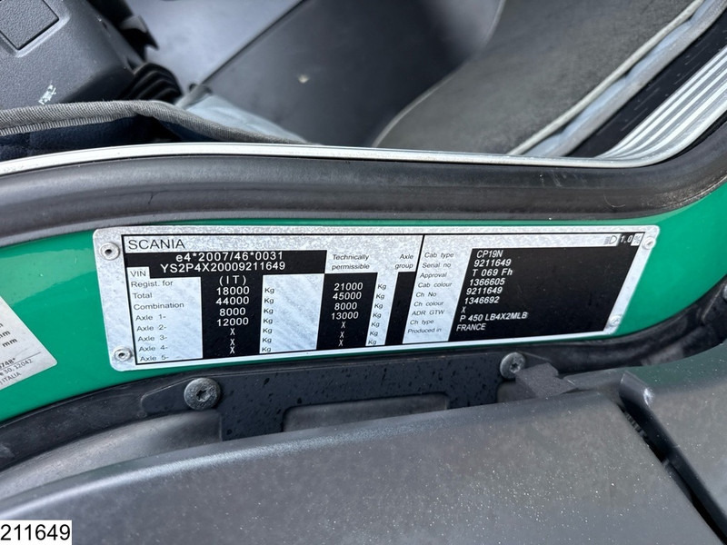 Treilerveoauto Scania P 450 EURO6, Trucktransport, Retarder, Rolfo: pilt 12