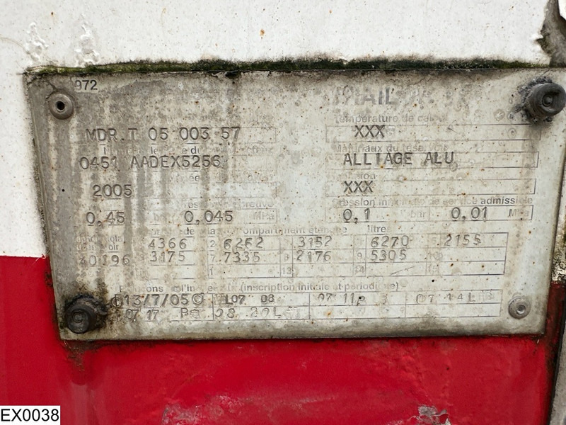 Tsistern poolhaagis Trailor Fuel 40196 Liter, 9 Compartimenten: pilt 10 Tsistern poolhaagis Trailor Fuel 40196 Liter, 9 Compartimenten: pilt 10