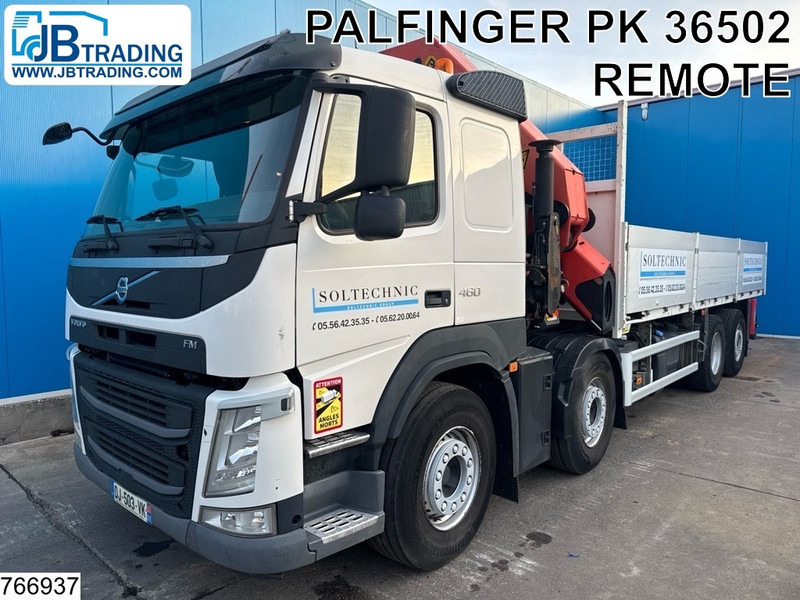Volvo FM 460 8x2 EURO 6, Palfinger, Remote - Madelveok/ Platvormveok, Kraanaga veoauto: pilt 1 Volvo FM 460 8x2 EURO 6, Palfinger, Remote - Madelveok/ Platvormveok, Kraanaga veoauto: pilt 1