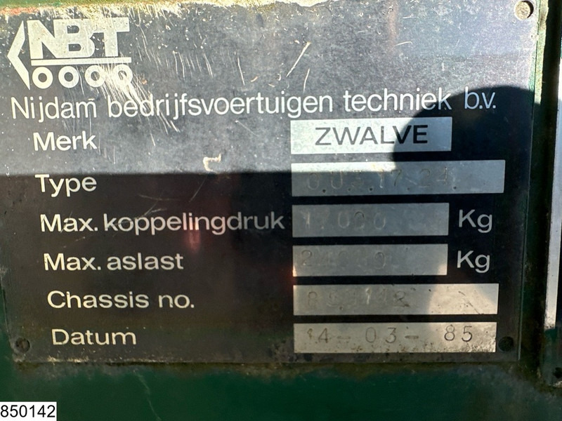 Zwalve open laadbak 41.000 KG - Platvorm/ Madelpoolhaagis: pilt 5 Zwalve open laadbak 41.000 KG - Platvorm/ Madelpoolhaagis: pilt 5