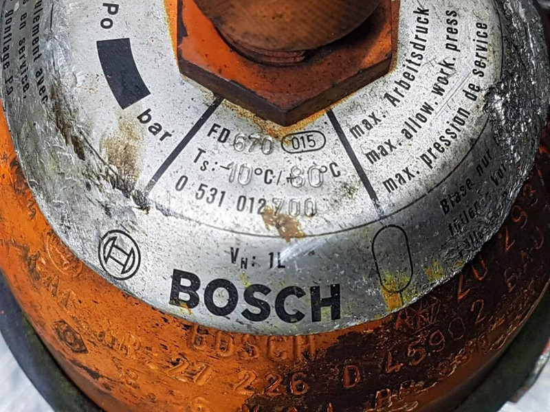 Atlas 1704MH-Bosch 0531012700-Accumulator/Hydrospeicher - Hüdraulika - Ehitusmasinad: pilt 4 Atlas 1704MH-Bosch 0531012700-Accumulator/Hydrospeicher - Hüdraulika - Ehitusmasinad: pilt 4