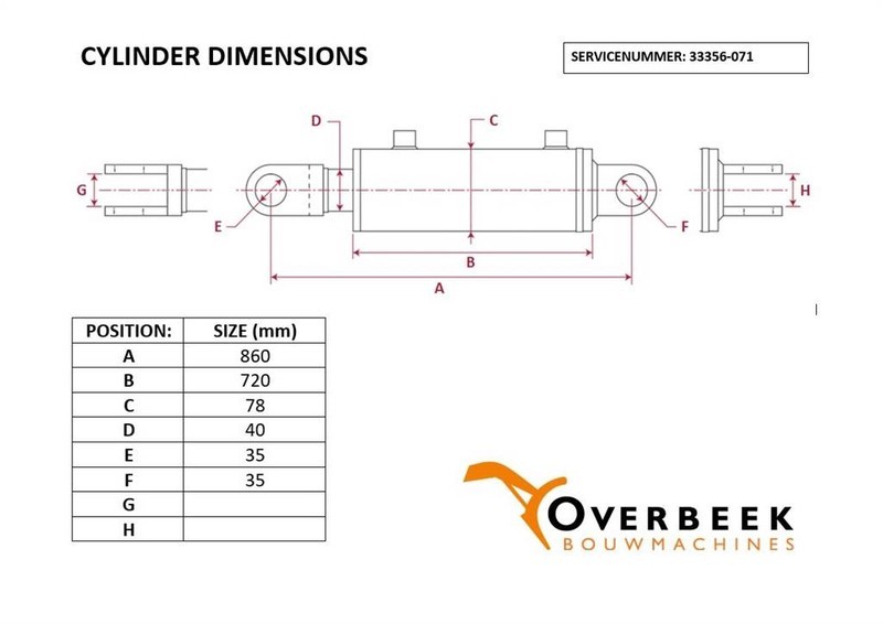 Atlas - Lifting cylinder/Hubzylinder/Hefcilinder - Hüdraulika: pilt 4 Atlas - Lifting cylinder/Hubzylinder/Hefcilinder - Hüdraulika: pilt 4