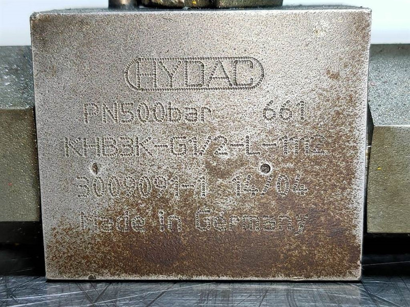 Cat 928G-Hydac KHB3K-G1/2-Ball valve/Kugelhahn - Hüdraulika: pilt 3 Cat 928G-Hydac KHB3K-G1/2-Ball valve/Kugelhahn - Hüdraulika: pilt 3
