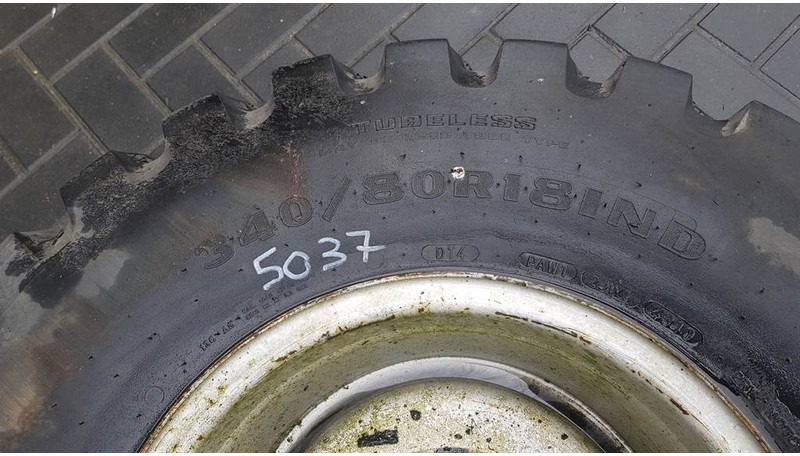 Goodyear 340/80-R18 IND - Tyre/Reifen/Band - Rehvid ja veljed - Ehitusmasinad: pilt 3 Goodyear 340/80-R18 IND - Tyre/Reifen/Band - Rehvid ja veljed - Ehitusmasinad: pilt 3