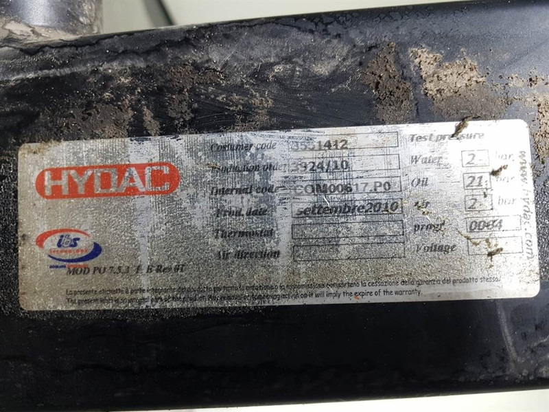 Hydac CMS-Combination Cooler/Kühler/Koeler - Mootor ja varuosad - Ehitusmasinad: pilt 4 Hydac CMS-Combination Cooler/Kühler/Koeler - Mootor ja varuosad - Ehitusmasinad: pilt 4