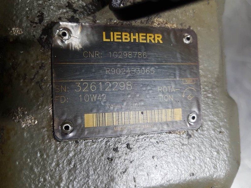 Liebherr 10298786 - Load sensing pump - Hüdraulika: pilt 4 Liebherr 10298786 - Load sensing pump - Hüdraulika: pilt 4