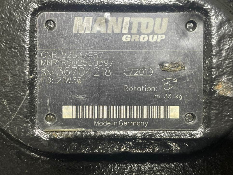 Manitou MLT635/741/940-52537987-Drive pump/Fahrpumpe - Hüdraulika - Ehitusmasinad: pilt 5 Manitou MLT635/741/940-52537987-Drive pump/Fahrpumpe - Hüdraulika - Ehitusmasinad: pilt 5