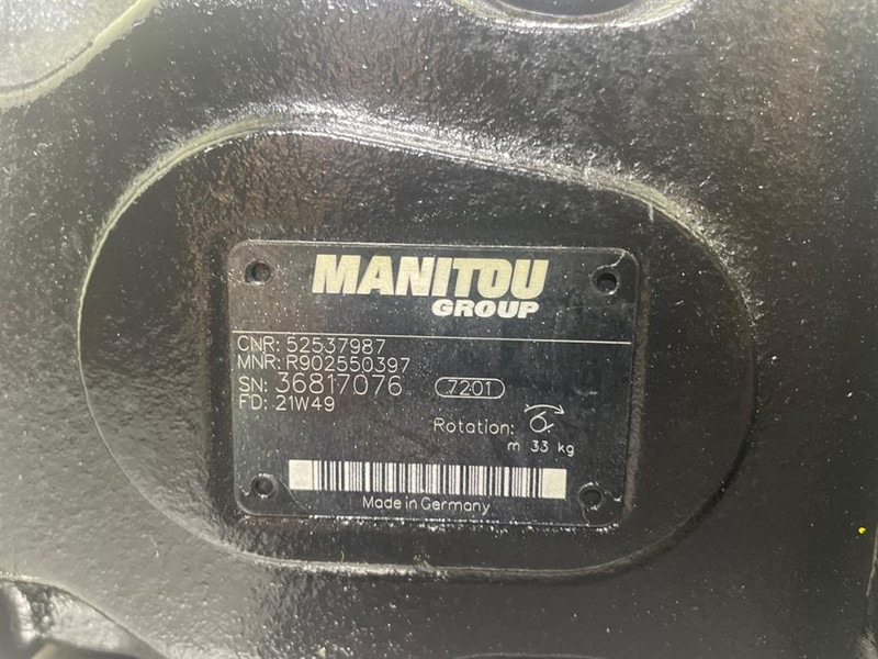 Manitou MLT635/741/940-52537987-Load sensing pump - Hüdraulika - Ehitusmasinad: pilt 5 Manitou MLT635/741/940-52537987-Load sensing pump - Hüdraulika - Ehitusmasinad: pilt 5