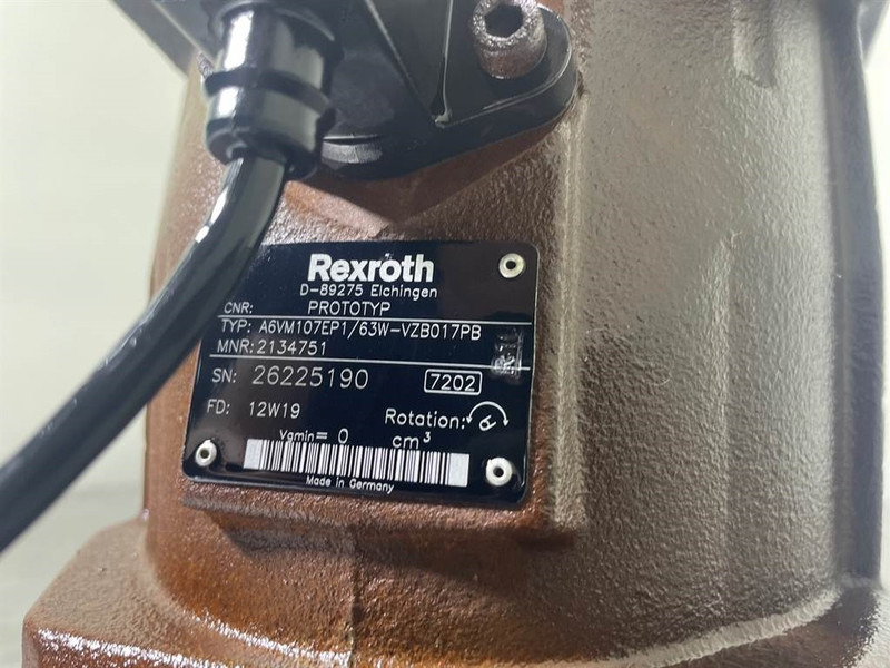 Manitou MT14/1840-Rexroth A6VM107EP1/63W-Drive motor - Hüdraulika - Ehitusmasinad: pilt 4 Manitou MT14/1840-Rexroth A6VM107EP1/63W-Drive motor - Hüdraulika - Ehitusmasinad: pilt 4