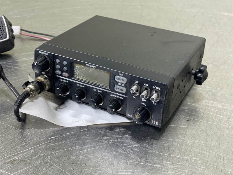 Mecalac 12MTX-TTI TCB-881N-Transceiver/Zendbak - Elektrisüsteem - Ehitusmasinad: pilt 3 Mecalac 12MTX-TTI TCB-881N-Transceiver/Zendbak - Elektrisüsteem - Ehitusmasinad: pilt 3