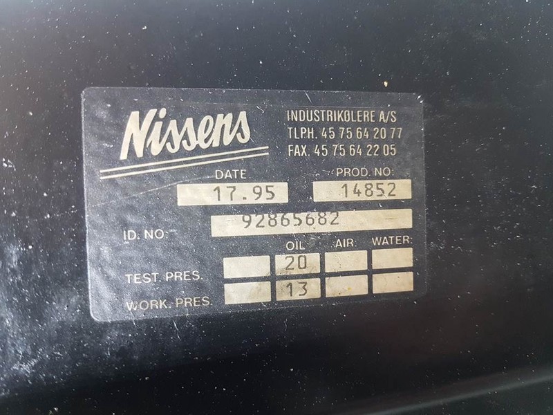 Nissens - Cooler/Kühler/Koeler - Mootor ja varuosad - Ehitusmasinad: pilt 4 Nissens - Cooler/Kühler/Koeler - Mootor ja varuosad - Ehitusmasinad: pilt 4