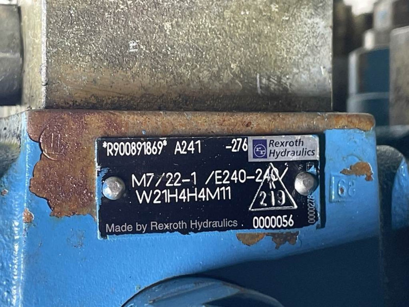 Hüdraulika - Ehitusmasinad O & K L25.5-Rexroth M6-1008-01/2M6-Valve/Ventile/Ventiel: pilt 10
