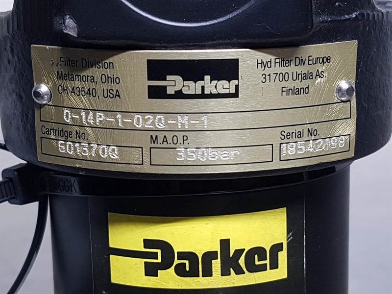 Parker 0-14P-1-02Q-M-1 - Pressure filters/Persfilters - Hüdraulika: pilt 4 Parker 0-14P-1-02Q-M-1 - Pressure filters/Persfilters - Hüdraulika: pilt 4