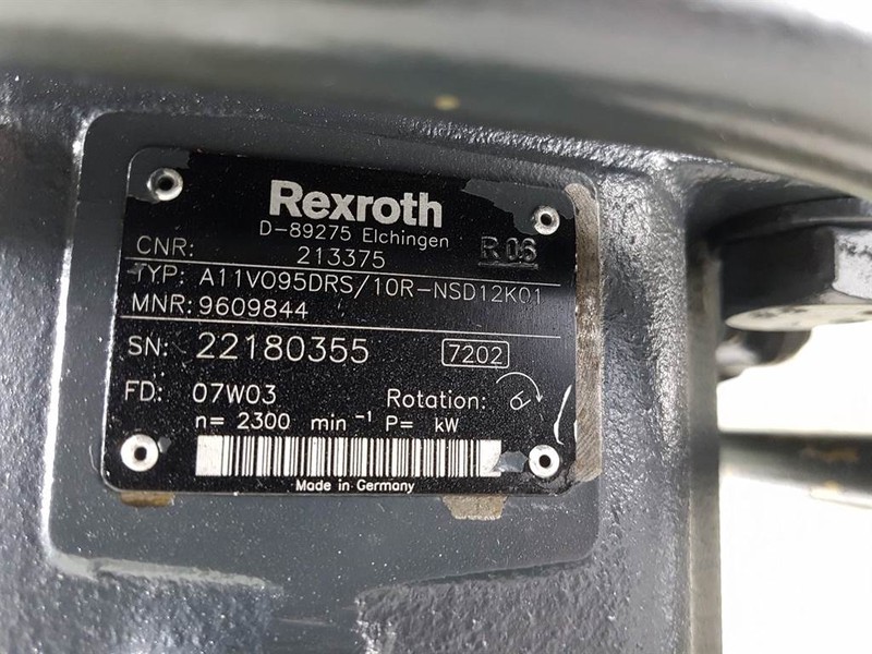 Rexroth A11VO95DRS/10R - Load sensing pump - Hüdraulika: pilt 4 Rexroth A11VO95DRS/10R - Load sensing pump - Hüdraulika: pilt 4