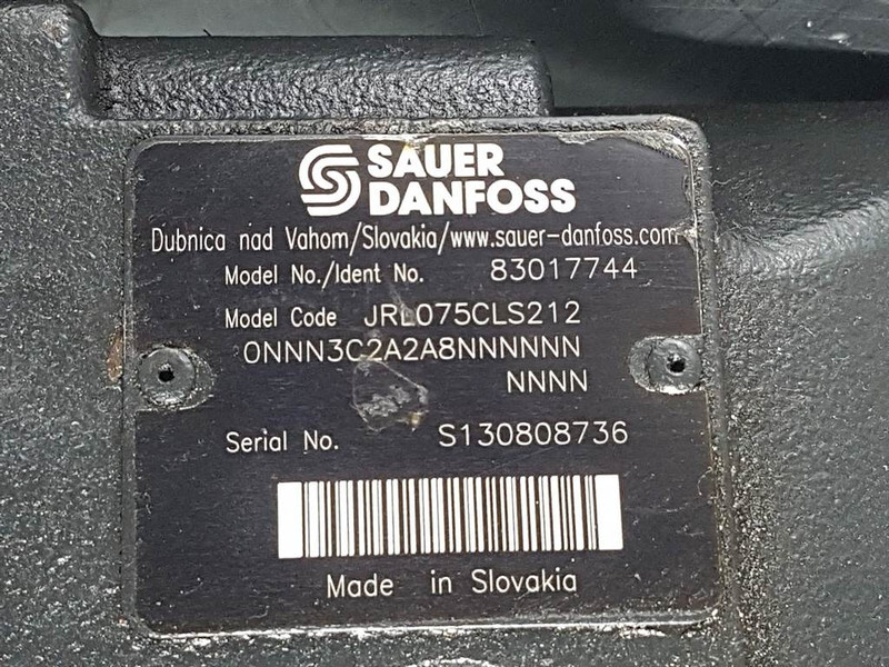 Sauer Danfoss JRL075CLS2120NNN3C2A2A8NNNNNNNNNN - Hüdraulika - Ehitusmasinad: pilt 3 Sauer Danfoss JRL075CLS2120NNN3C2A2A8NNNNNNNNNN - Hüdraulika - Ehitusmasinad: pilt 3