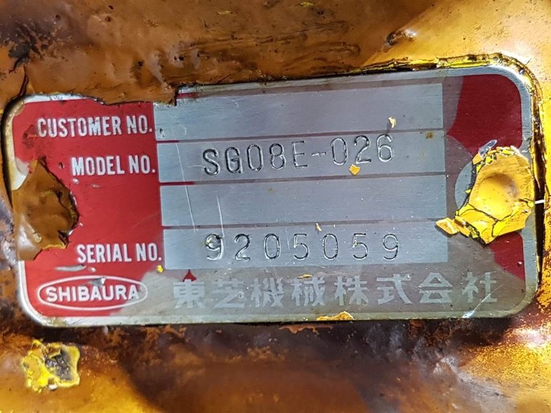 Shibaura SG08E-026 - Swing motor/Schwenkmotor/Zwenkmotor - Hüdraulika: pilt 5 Shibaura SG08E-026 - Swing motor/Schwenkmotor/Zwenkmotor - Hüdraulika: pilt 5