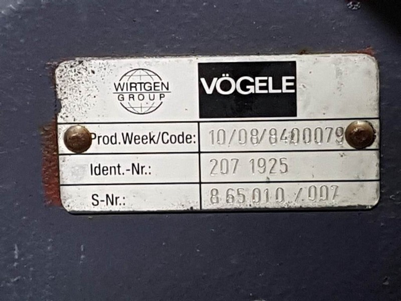 Vögele 2071925 - Transmission/Getriebe/Transmissiebak - Käigukast ja varuosad - Ehitusmasinad: pilt 4 Vögele 2071925 - Transmission/Getriebe/Transmissiebak - Käigukast ja varuosad - Ehitusmasinad: pilt 4