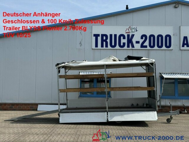 Blyss Pionier Trailer 2.700Kg GESCHLOSSEN 100 Km/h - Treiler järelhaagis: pilt 1 Blyss Pionier Trailer 2.700Kg GESCHLOSSEN 100 Km/h - Treiler järelhaagis: pilt 1