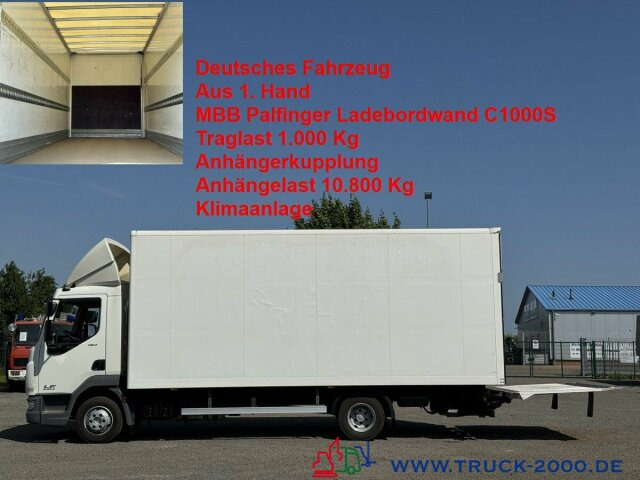 DAF LF 180 MBB Palfinger LBW 1.000 Kg + AHK + Klima - Tarbesõiduk furgoon: pilt 1 DAF LF 180 MBB Palfinger LBW 1.000 Kg + AHK + Klima - Tarbesõiduk furgoon: pilt 1